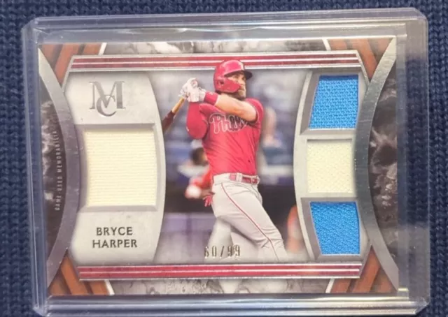 2022 Topps Museum Collection Primary Pieces Quad Relic Bryce Harper /99