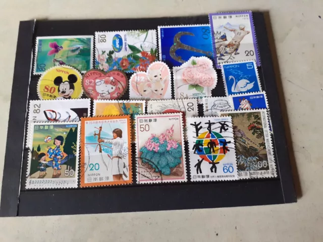 Lot De Timbres Du Japon