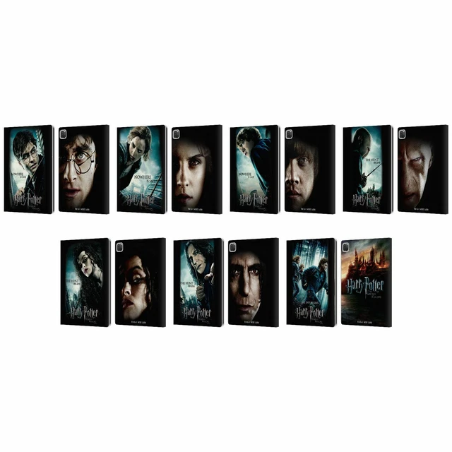 HARRY POTTER DEATHLY HALLOWS VII LEATHER BOOK WALLET CASE COVER FOR APPLE iPAD