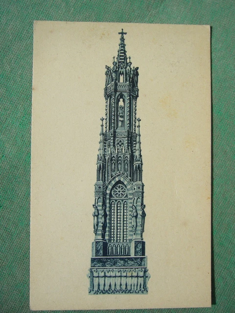 Cartolina Originale 1929 Viterbo Nuova Macchina Trionfale Di S. Rosa Viaggiata