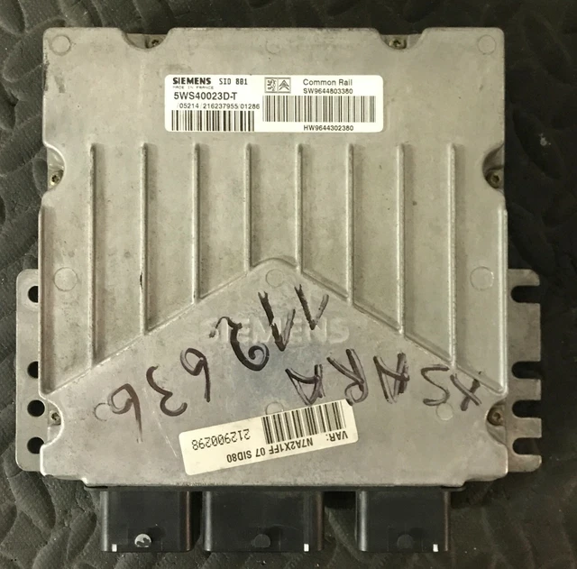 Calculateur Moteur (ECU) Magneti Marelli IAW6LP3.07 - Réf. 9653818380/9650743880, à Décoder, Occasion