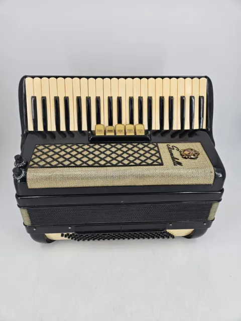 Scandalli 41 key 120 bass 4 reed piano accordion
