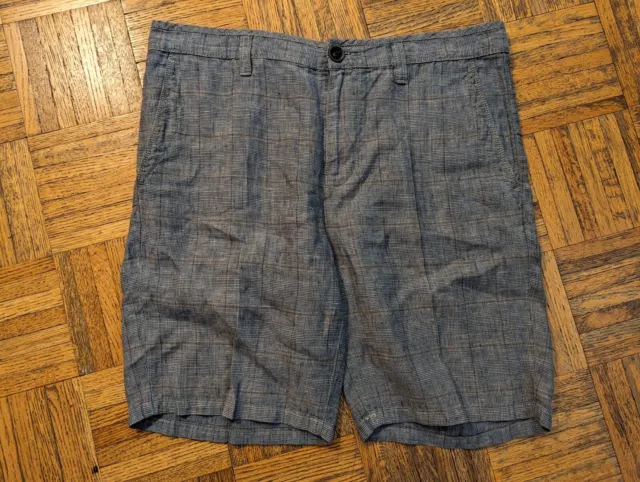 John Varvatos Star USA linen shorts