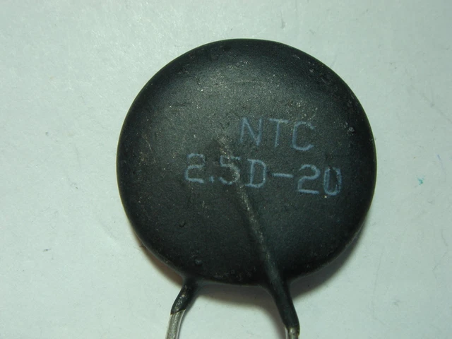 Ntc 2,5D -20 2R5 20mm Ntc W Limitatore Corrente Stromsich. #12-1090