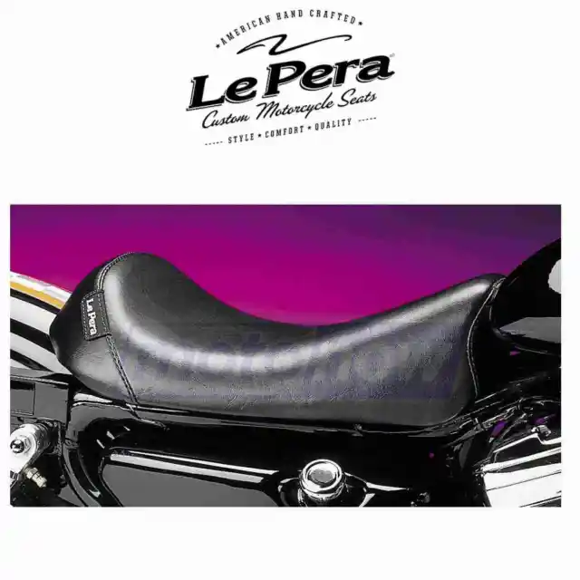 Le Pera Bare Bones Solo Seat for 2005-2006 Harley Davidson XL883R Sportster ox