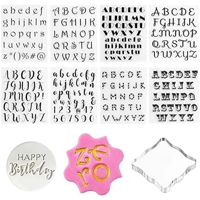 Moule En Silicone En Forme De Lettres De L'Alphabet 15,2 Cm Grand Moule Moule En Silicone En Forme De Lettres De L'Alphabet 15,2 Cm Grand Moule