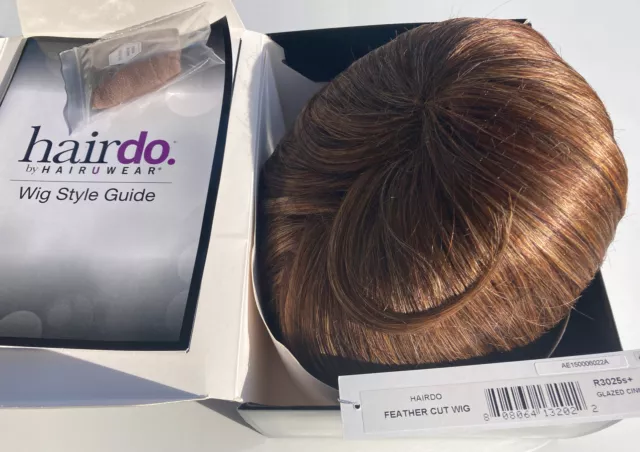 Hairdo Feathered Cut Wig Color R3025S+ GLAZED CINNAMON - Short New Hairdo Feathered Cut Wig Color R3025S+ GLAZED CINNAMON - Short New