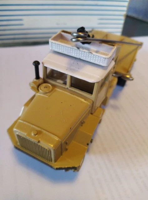 CAMION PÉTROLIER SAHARIEN "GBO" Berliet DINKY SUPERTOYS n° 888 "avec