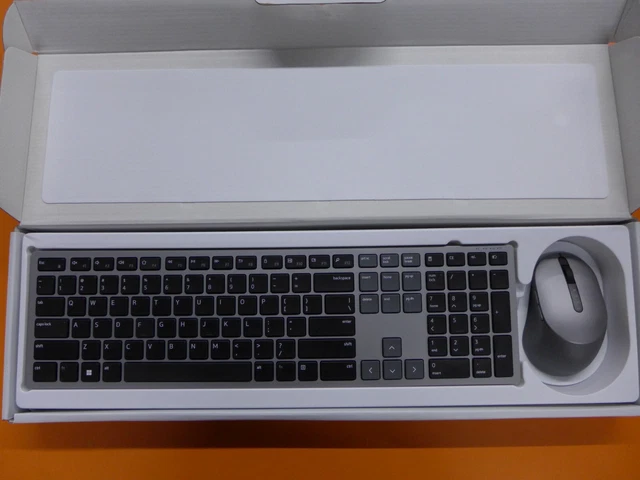 Genuine Dell Mutli-Device Wireless Keyboard w/Mouse KM7231W 4JPHT