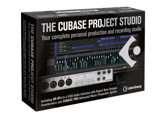 Steinberg The Cubase Project Studio UK (UR-RT4 Interface & Cubase Pro)