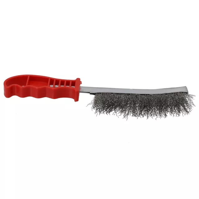 Brosse à main fil robuste en acier inoxydable poils rouille enlèvement de pein