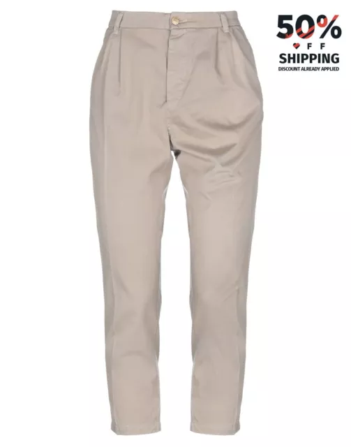 HISTORY REPEATS Chino Trousers Size IT 44 Cropped Made in Italy RRP €185