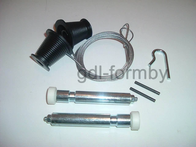 KIT DE REPARACIÓN DE PUERTA DE GARAJE HENDERSON PARA PUERTA DOBLE Merlin Cables Husillos