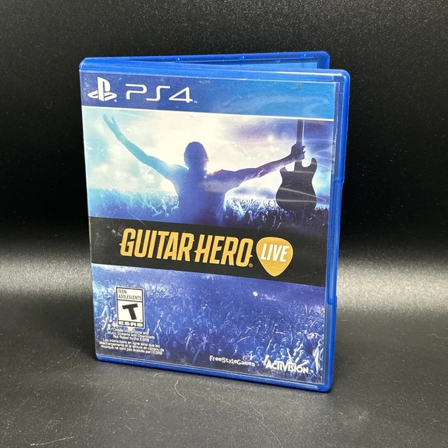 GUITAR HERO LIVE (Sony PlayStation 4, 2015) Testé Fonctionnement PS4 ...