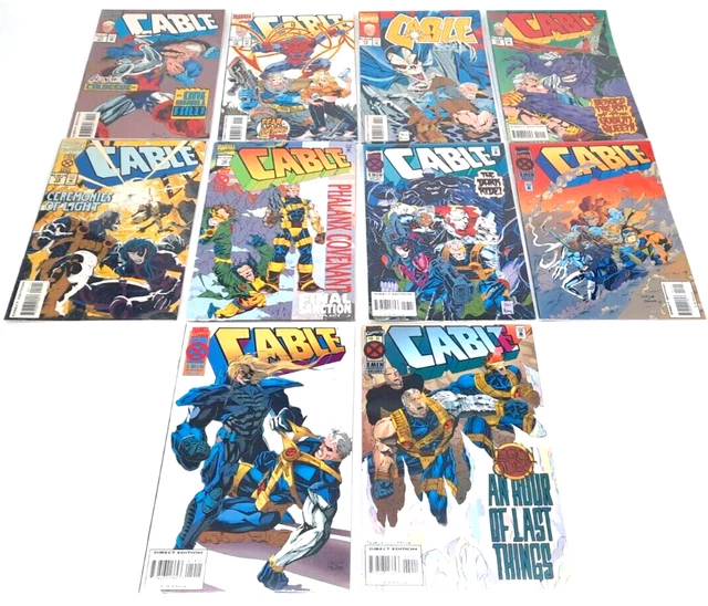 Cable (Lot of 10) 11 12 13 14 15 16 17 18 19 20 1994-1995 Marvel Comics, NM (O1)