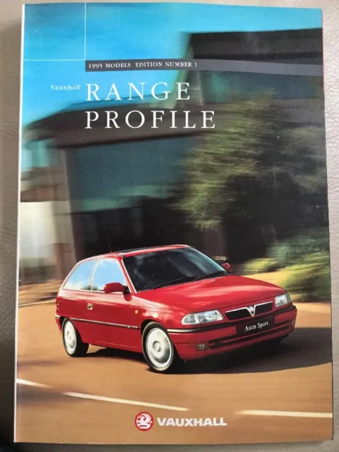 Vauxhall Range Car Brochure - October 1994