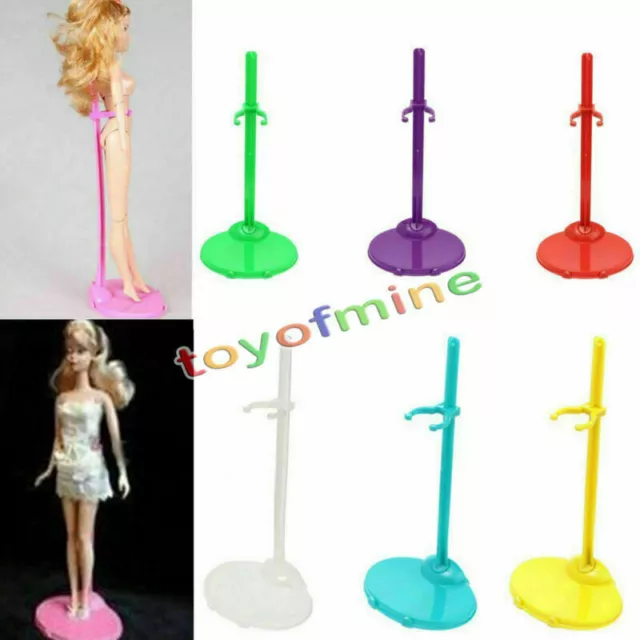 5x Doll Toy Stand Support Prop Mannequin Model Holder For Monster High Bratz #G