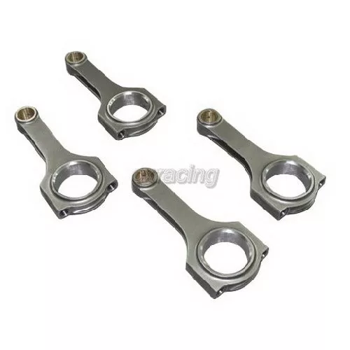 CXRacing H-Beam Connecting Rods Conrod For Prelude H22 DOHC 4 Pcs 143mm Length
