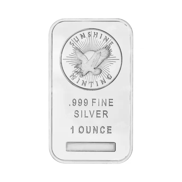 1 oz Silver Bar | Sunshine Minting