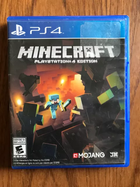 Minecraft PlayStation 4 PS4 W/ VR Mode Included ** FACTORY SEALED ** 🆕