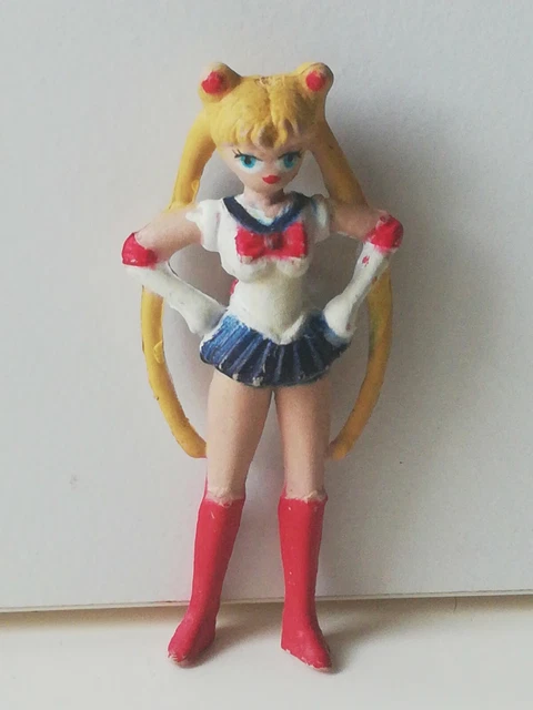 Figurine Poupée Sailor Moon Chibi Moon (Chibiusa) Bandai 1994 - Rétro, En Japonais - Occasion