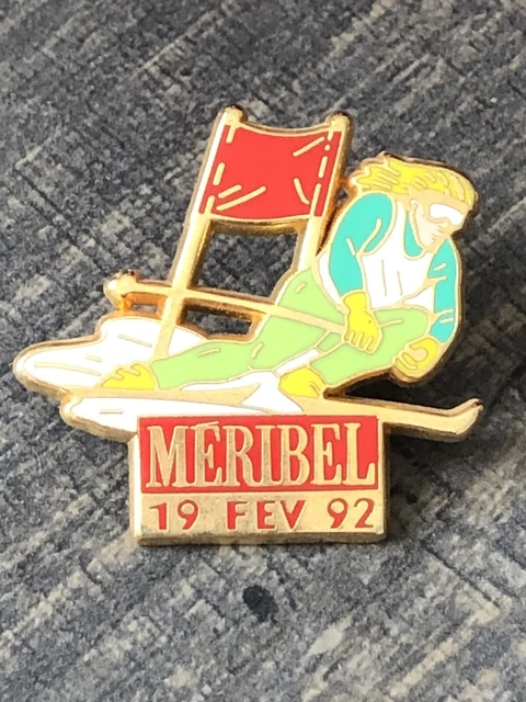 Pin's Olympique JO Albertville 1992 Savoie - Arthus Bertrand Doré - Collection