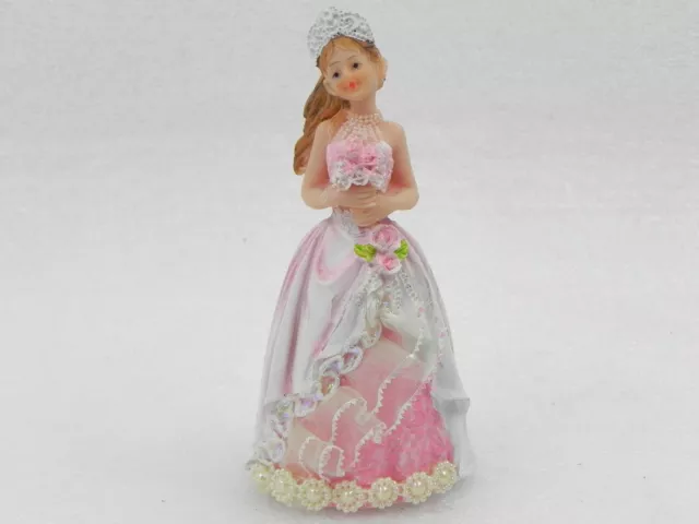 Antica Statuina Sposa Torta Nuziale Comunione Vintage Sopra Torta Cake Topper