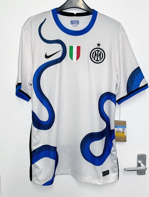 BNWT INTER MILAN 2021-22 AWAY FOOTBALL SHIRT SIZE Medium