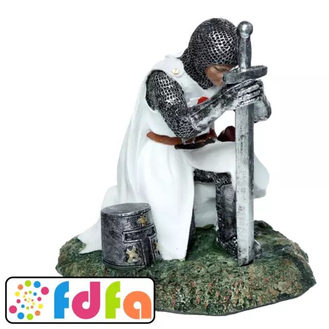 Puckator Protector Of The Kingdom Knight Kneeling Medieval Ornament