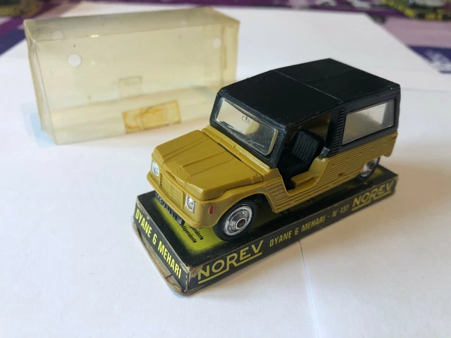 NOREV 1/43 CITROEN Dyane 6 Mehari N137 – Marron, Boîte D’origine