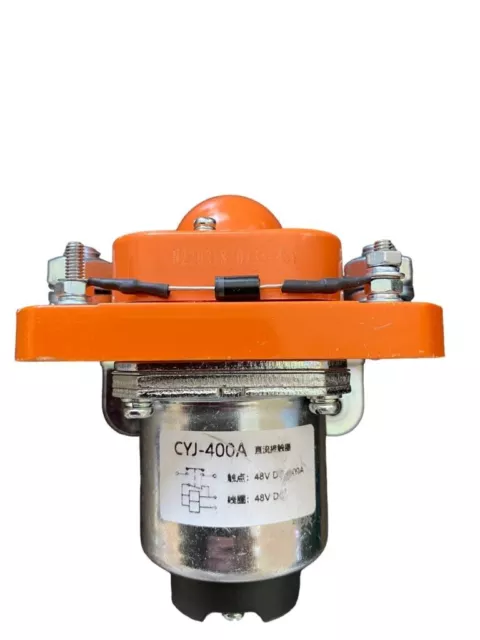 DC 48V 400A DC Electric Magnetic Contactor Solenoid CYJ 400A