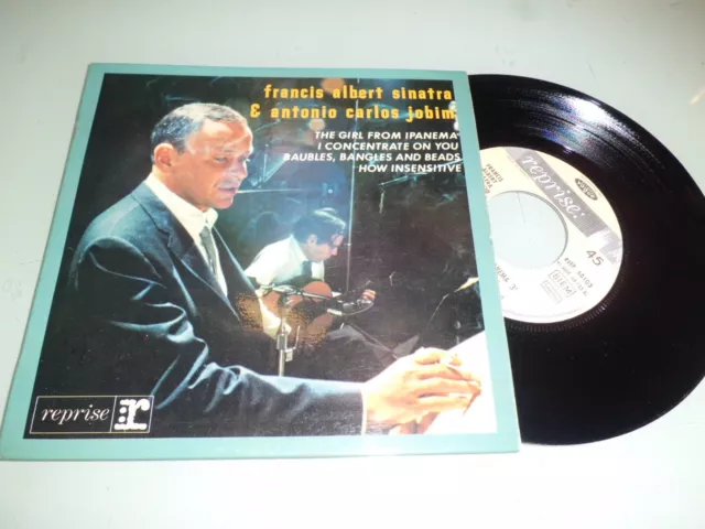 FRANCIS SINATRA & JOBIM 45 Tours EP 7" VINYLE   Reprise  RVEP 60 10 -1967 (BT3)