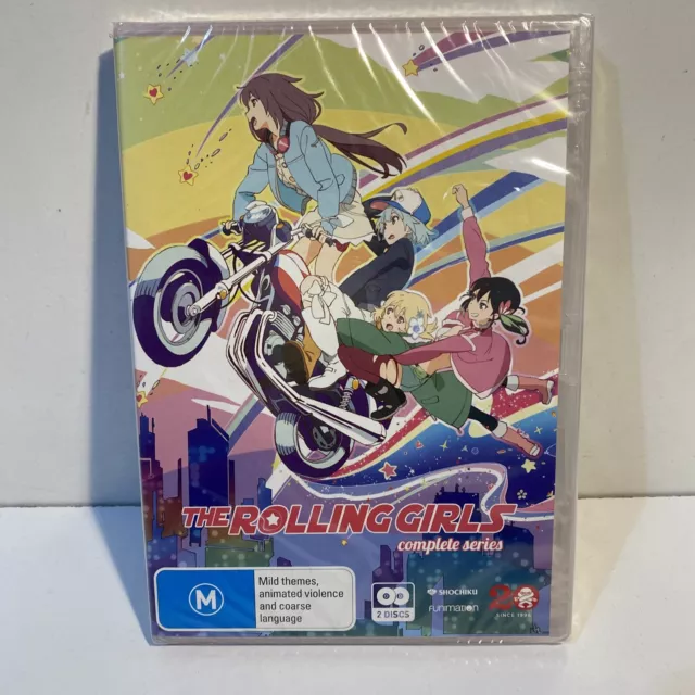 The Rolling Girls Complete Series Dvd Anime Region4 Brand New Sealed 2-Disc Set