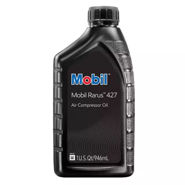 MOBIL 123001 Non-Detergent Compressor Oil,1 qt,Bottle PK 6