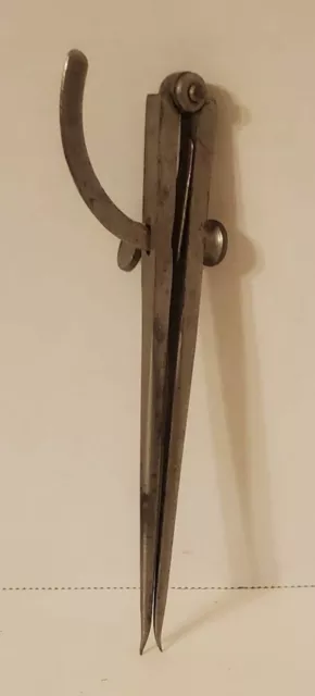 Antique metal caliper 6 inches