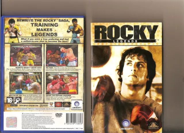 ROCKY LEGENDS PLAYSTATION 2 Ps2 Ps 2 Balboa Boxing EUR 19 91
