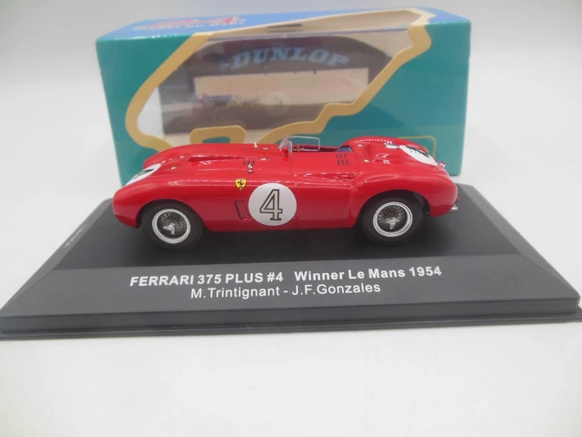 Ferrari 375 Plus 1st Le Mans 1954 #4 Trintignant/Gonzales 1:18 by KK Scale
