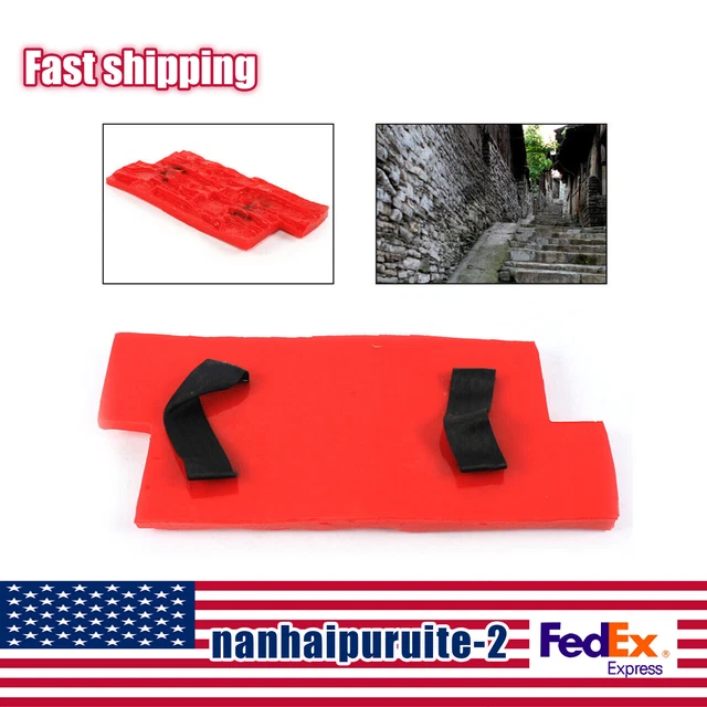 Stamp Mat Slate Seamless Texture Concrete Cement Stamping Tool 400 * 200 * 15mm
