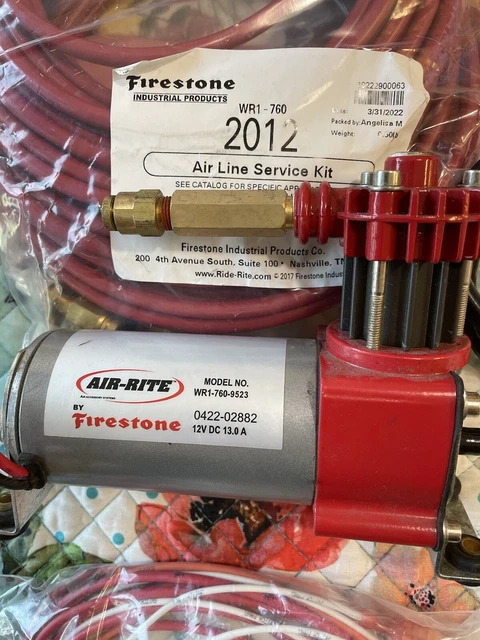 Firestone Model Number WR1-760-9523- Air Suspension Compressor Kit