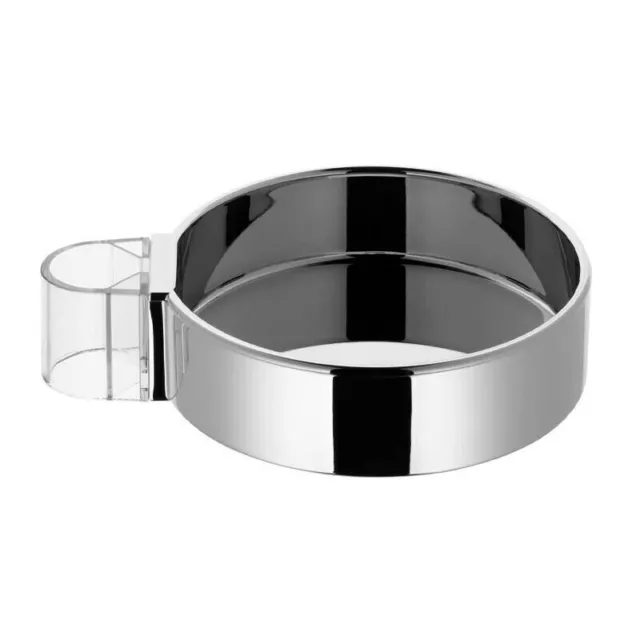 Hansgrohe Casetta'C soap dish, chrome shower rails with 22 mm diameter German