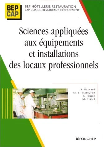 SCIENCES APPLIQUÉES AUX équipements et installations des locaux ...
