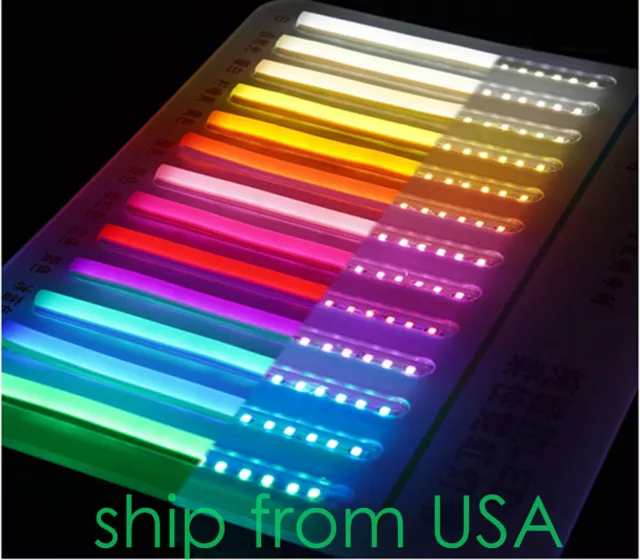 12V Flexible LED Strip Waterproof Sign Neon Lights Silicone Tube 1M 5M or  50M