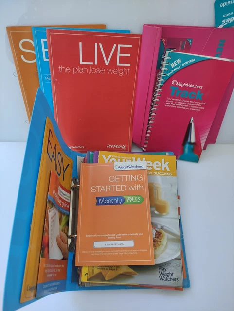 Weightwatchers cartella punti Pro blu