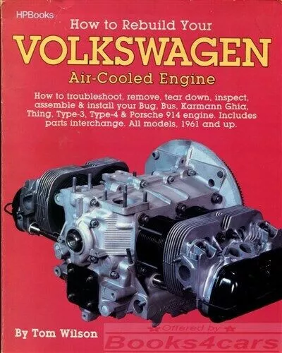 How To Rebuild Volkswagen Vw Air Cooled Engine Bus Ghia Transporter Porsche 914