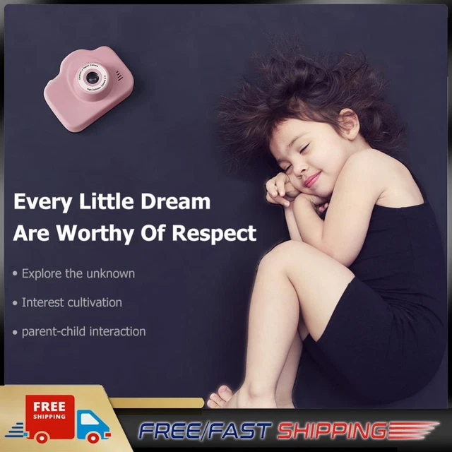 2 Inch HD IPS Screen Child Camera USB Charging Kids Digital Camera with 32G Card