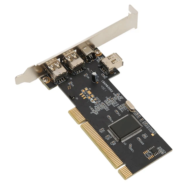 Scheda PCIe FireWire 800 A 4 Porte – Adattatore PCI-E IEEE 1394 Per Windows E Mac, Con Cavo Incluso, Velocità Fino A 800 Mbps