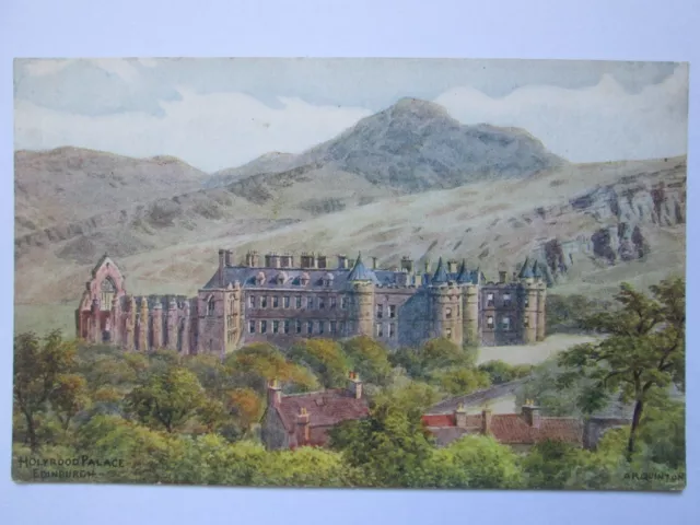 Holyrood Palace Edinburgh Vintage Postcard K31