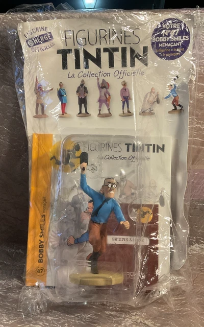Figurine Bobby Smiles – Tintin – Moulinsart – Collection Officielle (n°47)
