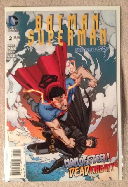 Batman Superman #2 Dc Comics The New 52! Variant Cover