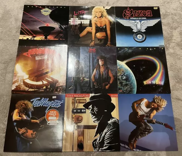 Hard Heavy Rock LP Sammlung LPs Vinyl